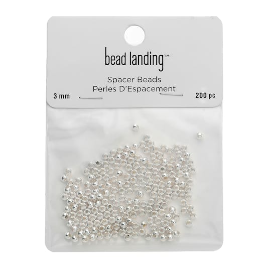 3mm Spacer Beads by Bead Landing™